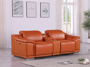 9762 - 3-Piece Modular Power Reclining Console Loveseat With 2 Power Recliners In - R&R Furniture Gallery (Fountain Valley, CA)