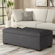 Gabbie - Coffee Table Upholstered Storage Ottoman - R&R Furniture Gallery (Fountain Valley, CA)