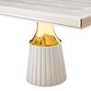 Carmela - Double Pedestal Dining Table - R&R Furniture Gallery (Fountain Valley, CA)