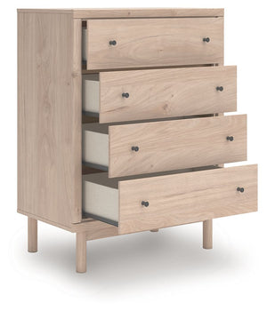 Arloster - Four Drawer Chest - Tan - R&R Furniture Gallery (Fountain Valley, CA)