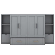 Murphy Bed With Shelves, Drawers And USB Ports - R&R Furniture Gallery (Fountain Valley, CA)