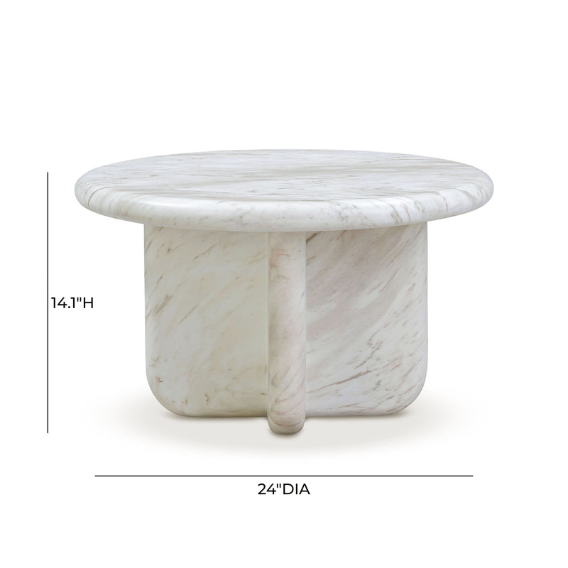 Juju - Nesting Indoor / Outdoor Coffee Tables (Set of 2) - White - R&R Furniture Gallery (Fountain Valley, CA)