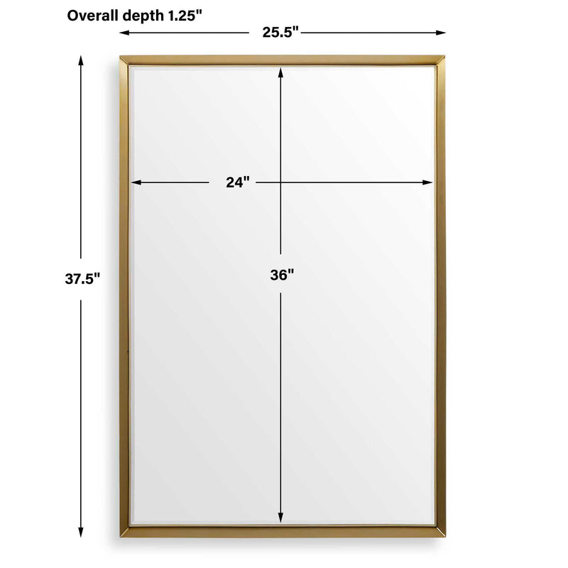 Heisler - Mirror - Brass / Gold