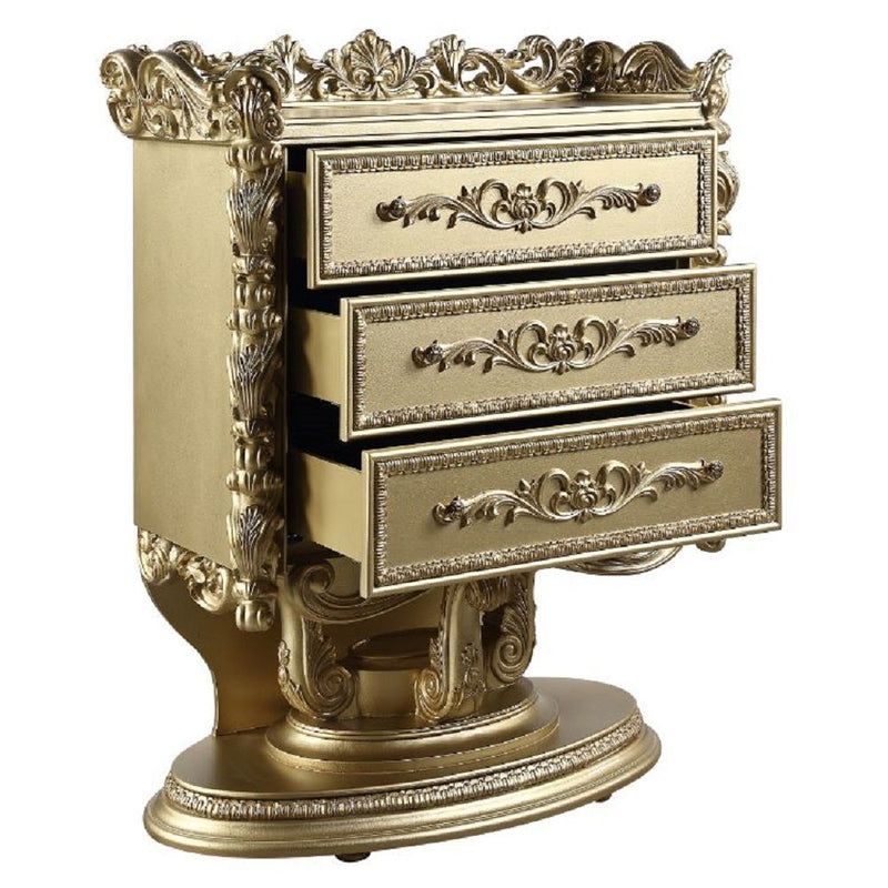 Bernadette - Chest - Gold - R&R Furniture Gallery (Fountain Valley, CA)