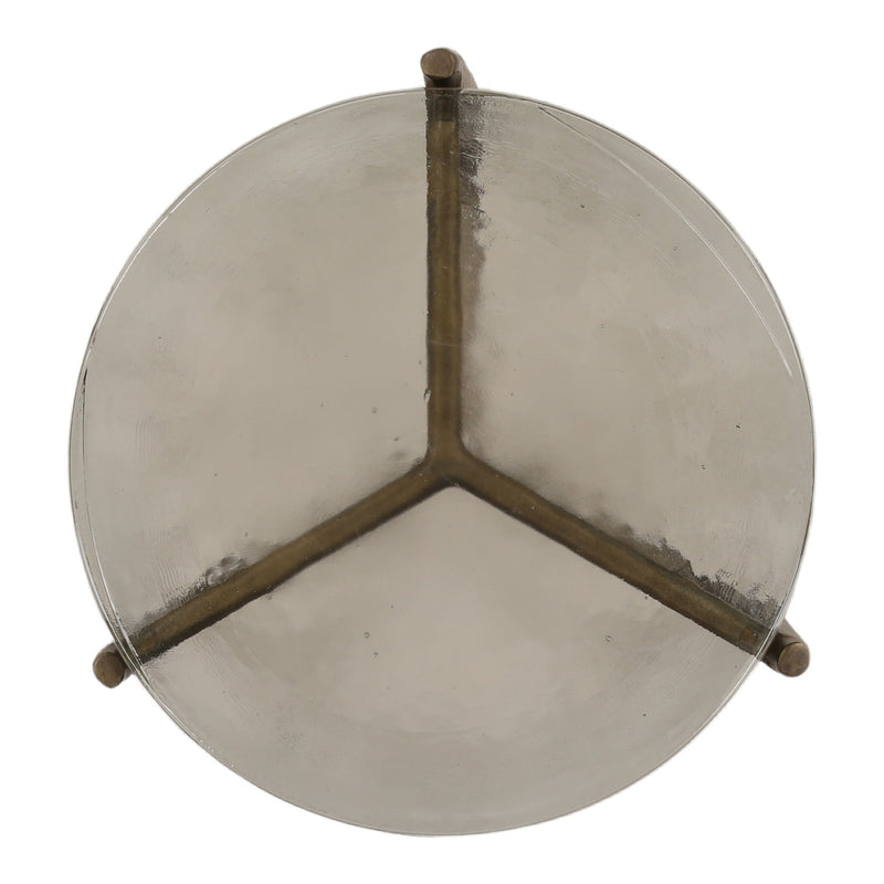 Corentin - Side Table - Antique Brass