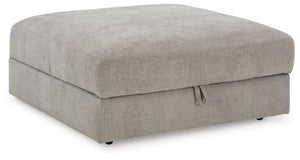 Aslan Court - Ottoman With Storage - Pebble - R&R Furniture Gallery (Fountain Valley, CA)