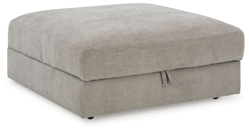 Aslan Court - Ottoman With Storage - Pebble - R&R Furniture Gallery (Fountain Valley, CA)