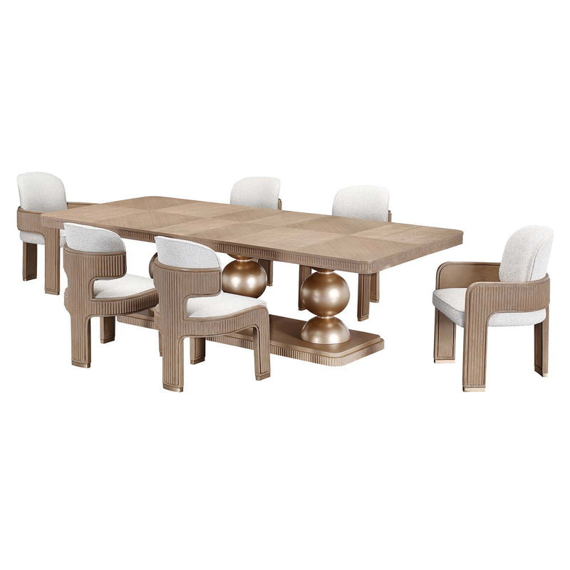 West Kensington - Rectangular Dining Table - R&R Furniture Gallery (Fountain Valley, CA)