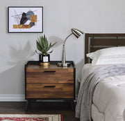 Jiranty - Accent Table - Walnut & Black - R&R Furniture Gallery (Fountain Valley, CA)