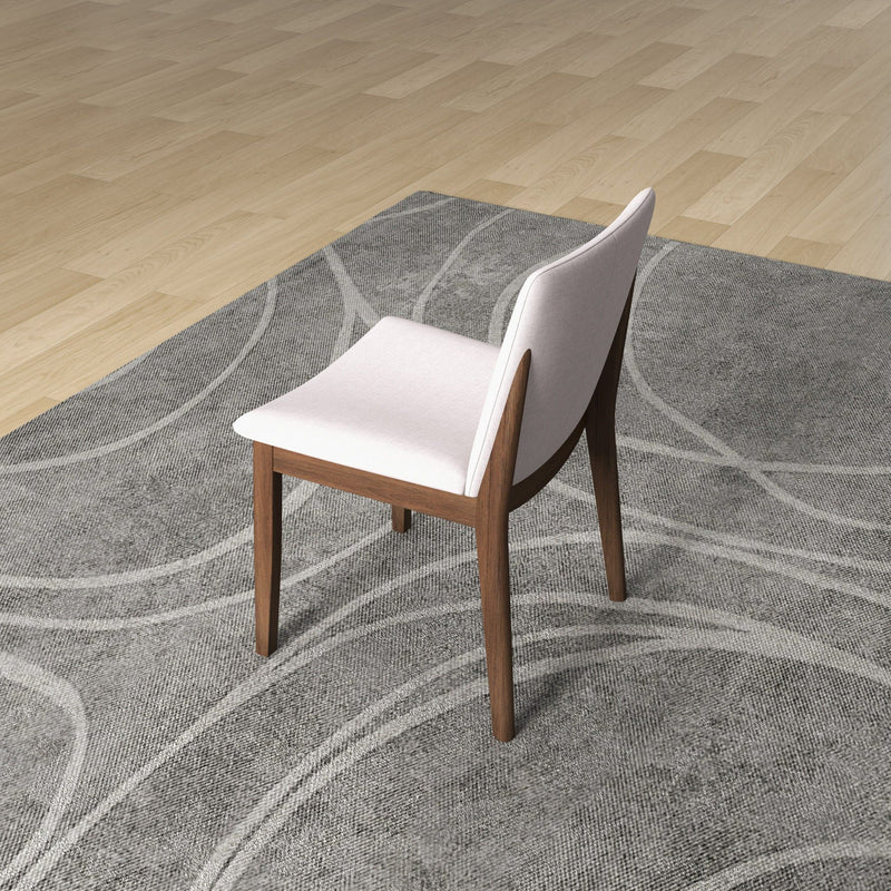 Laura - Mid-Century Modern Solid Wood Dining Chair (Set of 2) - R&R Furniture Gallery (Fountain Valley, CA)