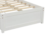 Platform Bed Wood Bed Frame With Trundle - R&R Furniture Gallery (Fountain Valley, CA)