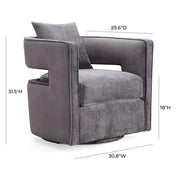 Kennedy - Swivel Chair - R&R Furniture Gallery (Fountain Valley, CA)