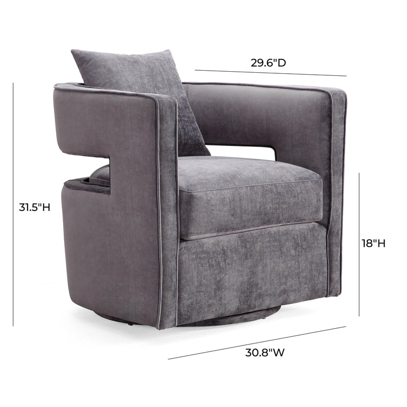 Kennedy - Swivel Chair - R&R Furniture Gallery (Fountain Valley, CA)