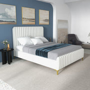 Valery - Upholstered Platform Bed - R&R Furniture Gallery (Fountain Valley, CA)