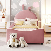 Upholstered Daybed With Rabbit Ear Shaped Headboard - R&R Furniture Gallery (Fountain Valley, CA)
