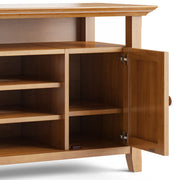 Amherst - TV Media Stand, Handcrafted - R&R Furniture Gallery (Fountain Valley, CA)