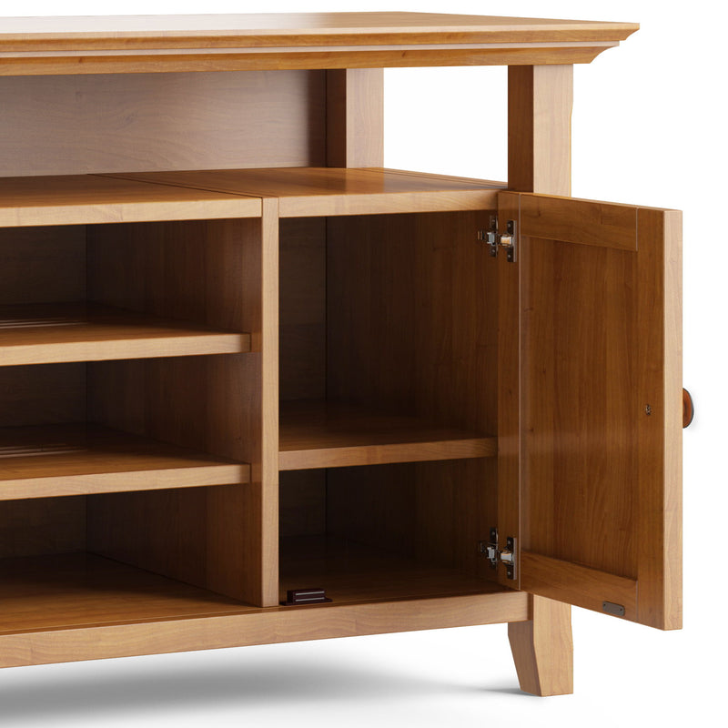 Amherst - TV Media Stand, Handcrafted - R&R Furniture Gallery (Fountain Valley, CA)