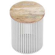 Demy - Handcrafted Metal Accent Table - R&R Furniture Gallery (Fountain Valley, CA)