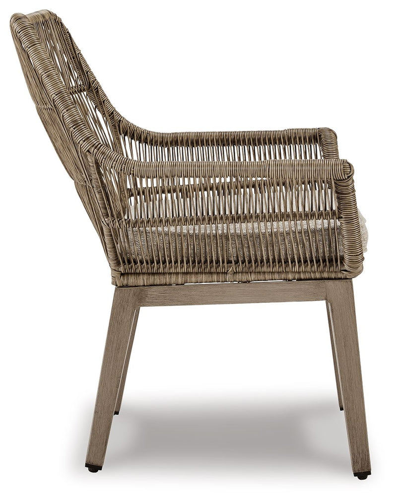 Beach Front - Arm Chair With Cushion - R&R Furniture Gallery (Fountain Valley, CA)