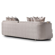 Carmela - Mansion Sofa - Almond / Gold - R&R Furniture Gallery (Fountain Valley, CA)