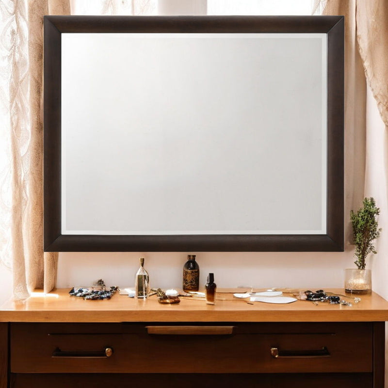 Tablita - Mirror - Dark Merlot - R&R Furniture Gallery (Fountain Valley, CA)