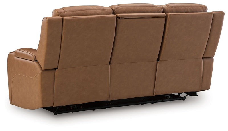 Knightington - Power Reclining Sofa With Audio Seating - R&R Furniture Gallery (Fountain Valley, CA)