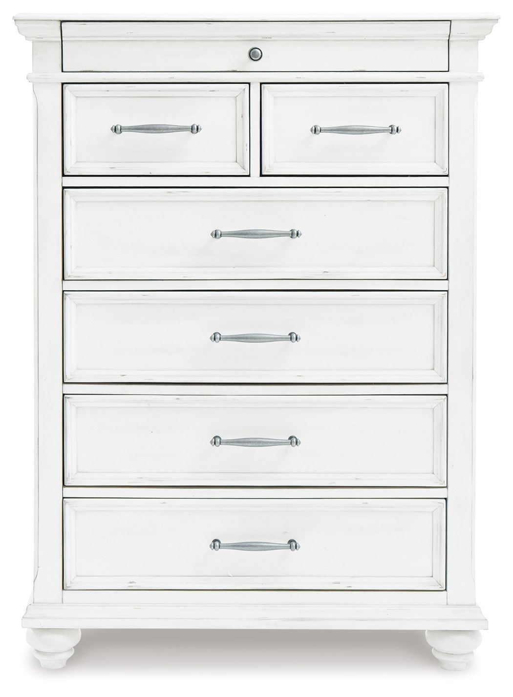 Kanwyn - Chest - Whitewash - R&R Furniture Gallery (Fountain Valley, CA)