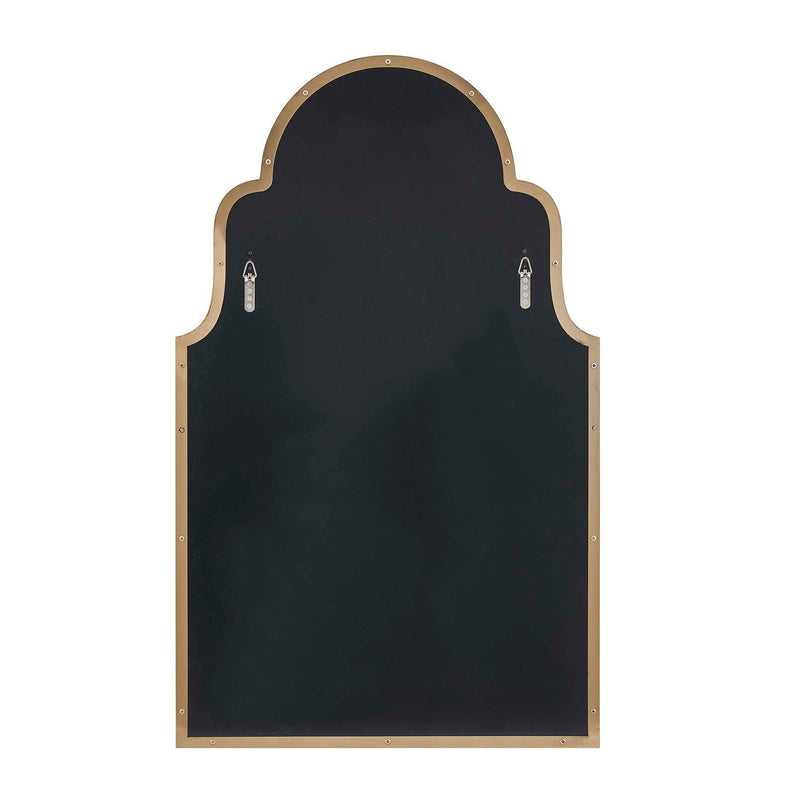 Brayden - Antique Arch Mirror - Plated Antique Brass