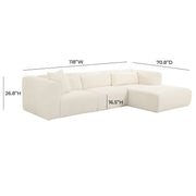 Tarra - Fluffy Oversized Corduroy Modular Sectional - R&R Furniture Gallery (Fountain Valley, CA)