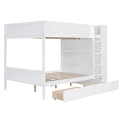 Bunk Bed With 2 Drawers And Multi Layer Cabinet - R&R Furniture Gallery (Fountain Valley, CA)