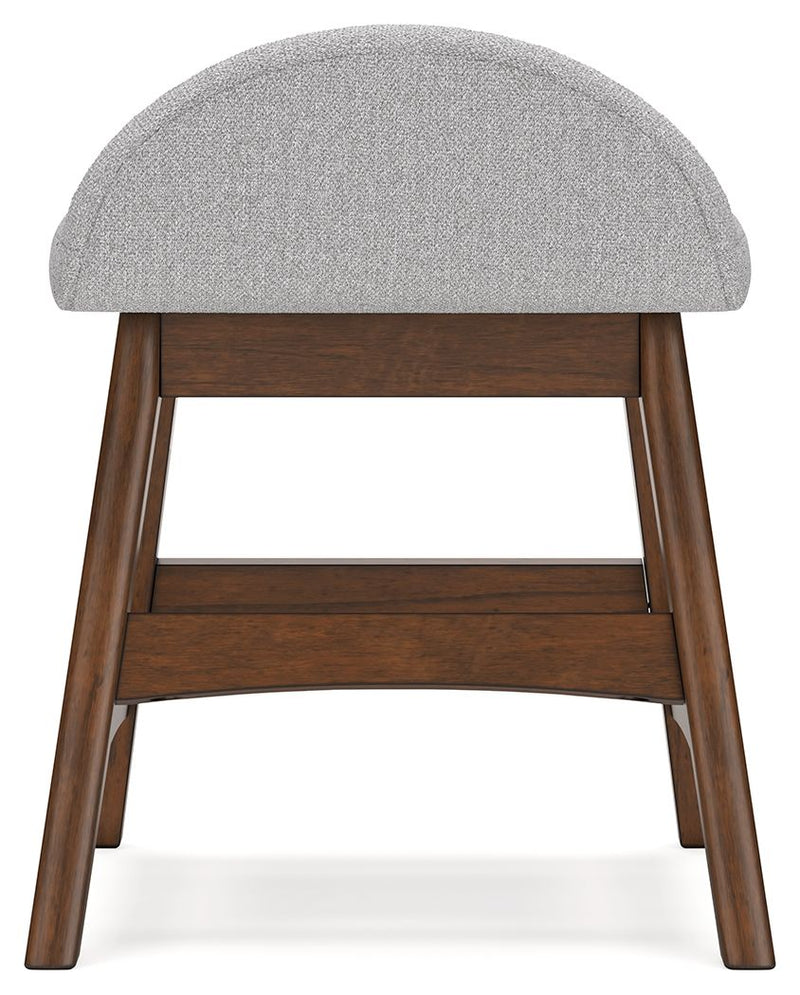 Lyncott - Home Office Desk Chair - Light Gray / Brown - R&R Furniture Gallery (Fountain Valley, CA)
