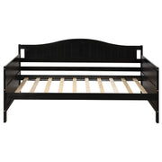 DreamHaus wooden daybed with storage drawers, sofa bed design, no box spring needed, ideal for versatile bedroom or living space.