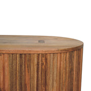 Soba - Ball Lid Up Coffee Table - Oak - R&R Furniture Gallery (Fountain Valley, CA)