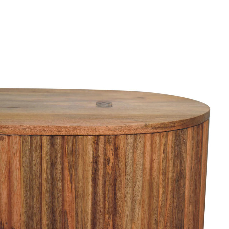 Soba - Ball Lid Up Coffee Table - Oak - R&R Furniture Gallery (Fountain Valley, CA)