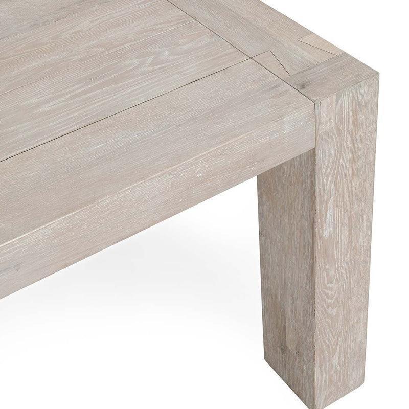 Classic Home Bristol dining table with wooden top and sturdy legs, ideal for modern dining rooms.