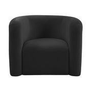 Curves - Velvet Lounge Chair - R&R Furniture Gallery (Fountain Valley, CA)