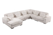 Nadine - Modular Corner Sectional Sofa With Left Facing Chaise - R&R Furniture Gallery (Fountain Valley, CA)