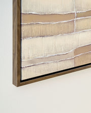 Kalanmore - Wall Art - Brown / Tan / White - R&R Furniture Gallery (Fountain Valley, CA)
