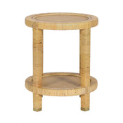 Amara - Side Table - Natural - R&R Furniture Gallery (Fountain Valley, CA)