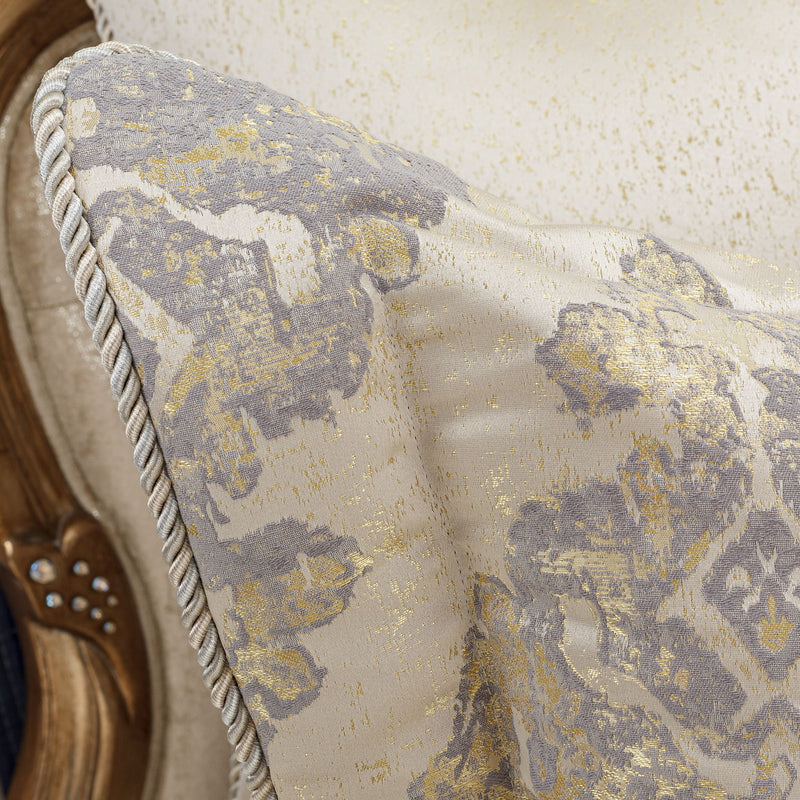 Bennett - 10-Piece King Comforter Set - Champagne - R&R Furniture Gallery (Fountain Valley, CA)