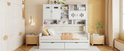 Daybed With All-In-One Cabinet And Shelf - R&R Furniture Gallery (Fountain Valley, CA)