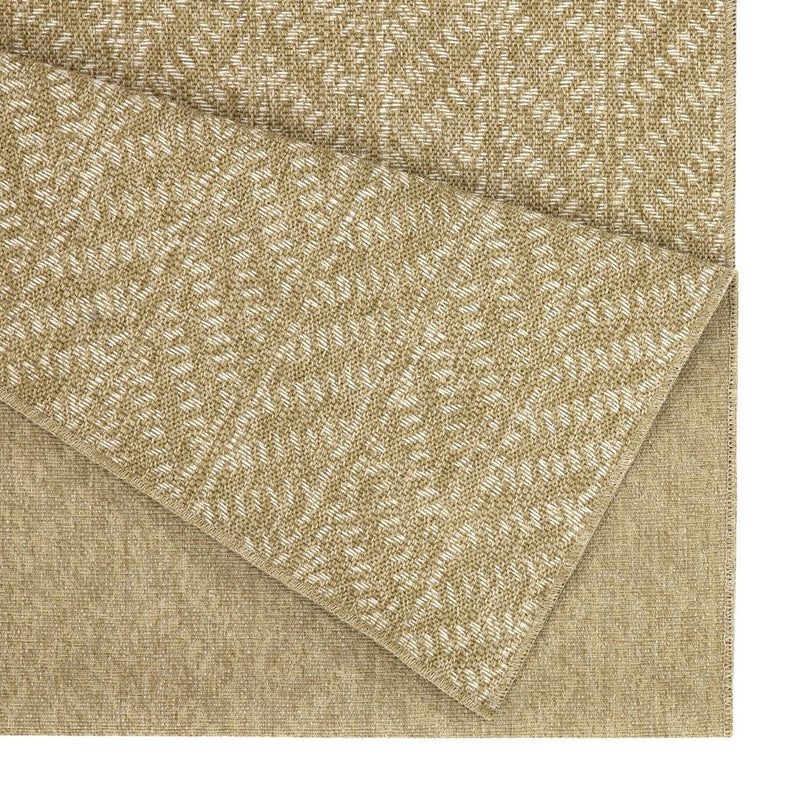 Earth - 5'3" X 7'3" Indoor, Outdoor Area Rug - Natural / White - R&R Furniture Gallery (Fountain Valley, CA)