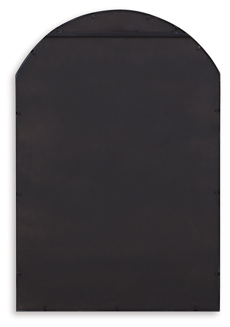 Evengton - Accent Mirror - Black - R&R Furniture Gallery (Fountain Valley, CA)