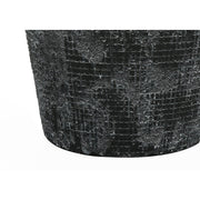 Contemporary black 8th Street table lamp with a sleek design and modern lighting, placed on a wooden surface.
