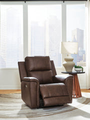 Bleckley - Power Recliner With Adjustable Headrest - R&R Furniture Gallery (Fountain Valley, CA)