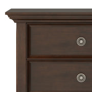Amherst - Bedside Table - Russet Brown - R&R Furniture Gallery (Fountain Valley, CA)