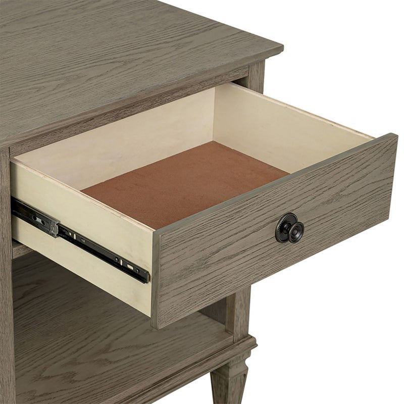 Victoria - Nightstand With Open Storage - R&R Furniture Gallery (Fountain Valley, CA)