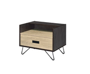 Melkree - Accent Table - Oak & Black - R&R Furniture Gallery (Fountain Valley, CA)