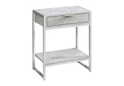 Accent Side Table, Storage Drawer, Spacious Tabletop - R&R Furniture Gallery (Fountain Valley, CA)