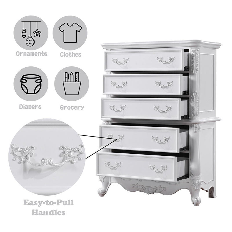 Latisha - Chest - White - R&R Furniture Gallery (Fountain Valley, CA)
